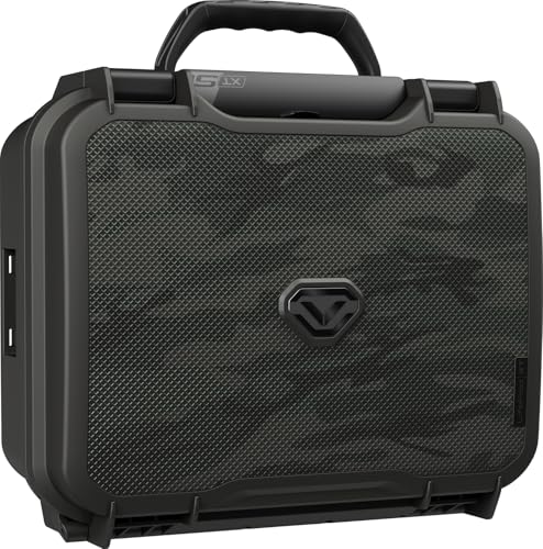 VAULTEK LifePod XT Series Biometric Waterproof Multiple Handgun Safe Modular Interior Secure Rugged Portable Electronic Lockbox with Backlit Keypad
