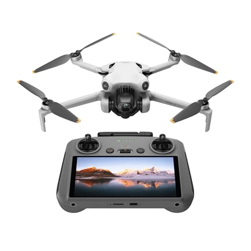 DJI Mini 4 Pro (DJI RC-N2), Drones with Camera for Adults 4K, Under 0.549 lbs/249 g, 34 Mins Flight Time, 20km Max Video Transmission Distance