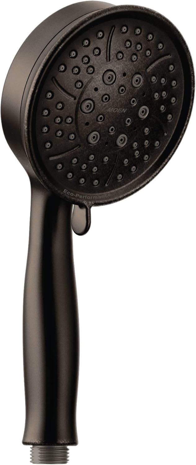 Moen 164927BN Replacement 4-Function Eco-Performance Handheld Showerhead, Oil Rubbed Bronze Pack of 2