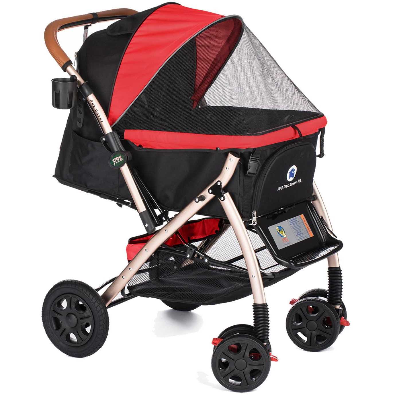 Pet Rover Extra Long Premium Pet Stroller - Pet Supplies online store