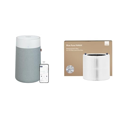 BLUEAIR Air Purifiers for Large Rooms, Cleans 3,048 Sqft In One Hour, HEPASilent Smart Air Cleaner For Home, Pets, Allergies, Virus, Dust, Mold