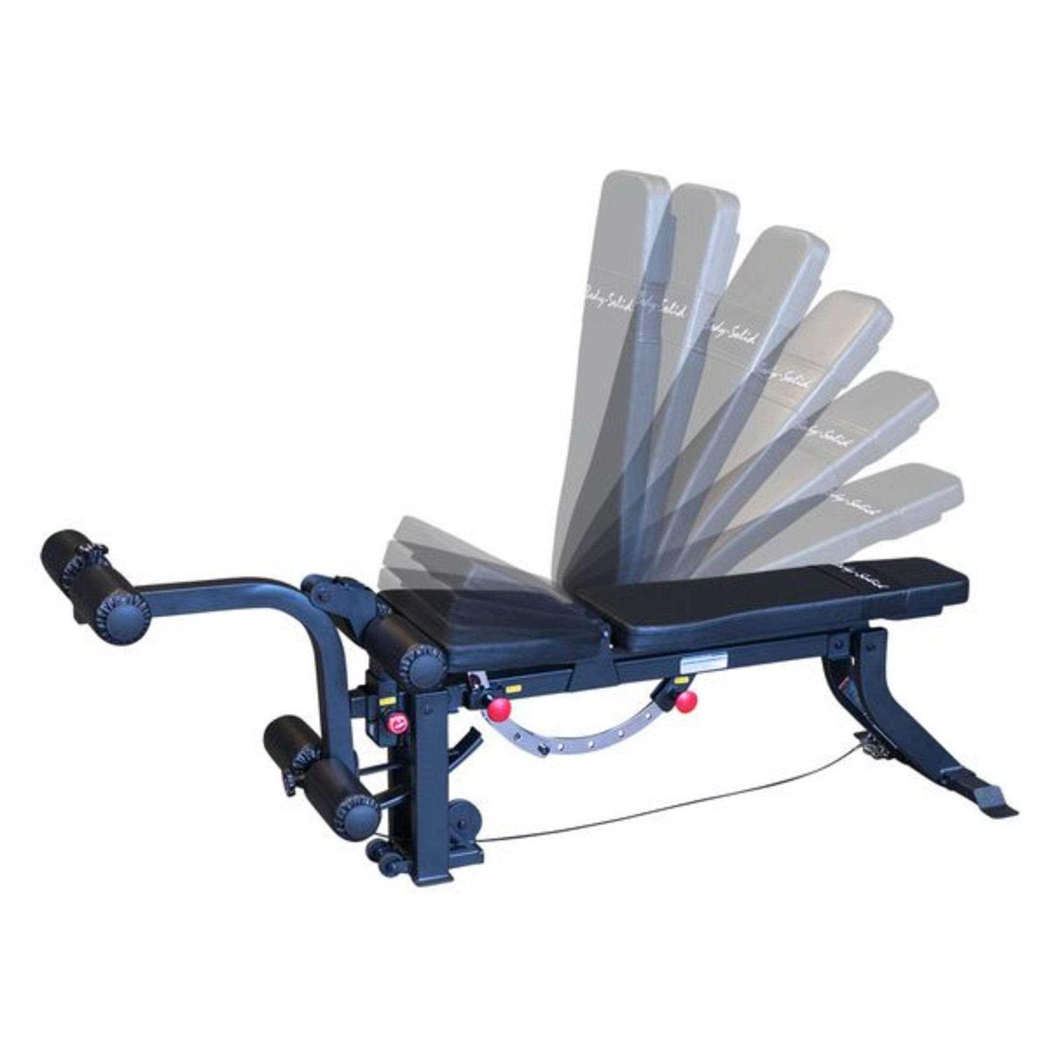 Body Solid Adjustable Bench with Cabled Leg Developer GLEG - Sports Supplies Online Store