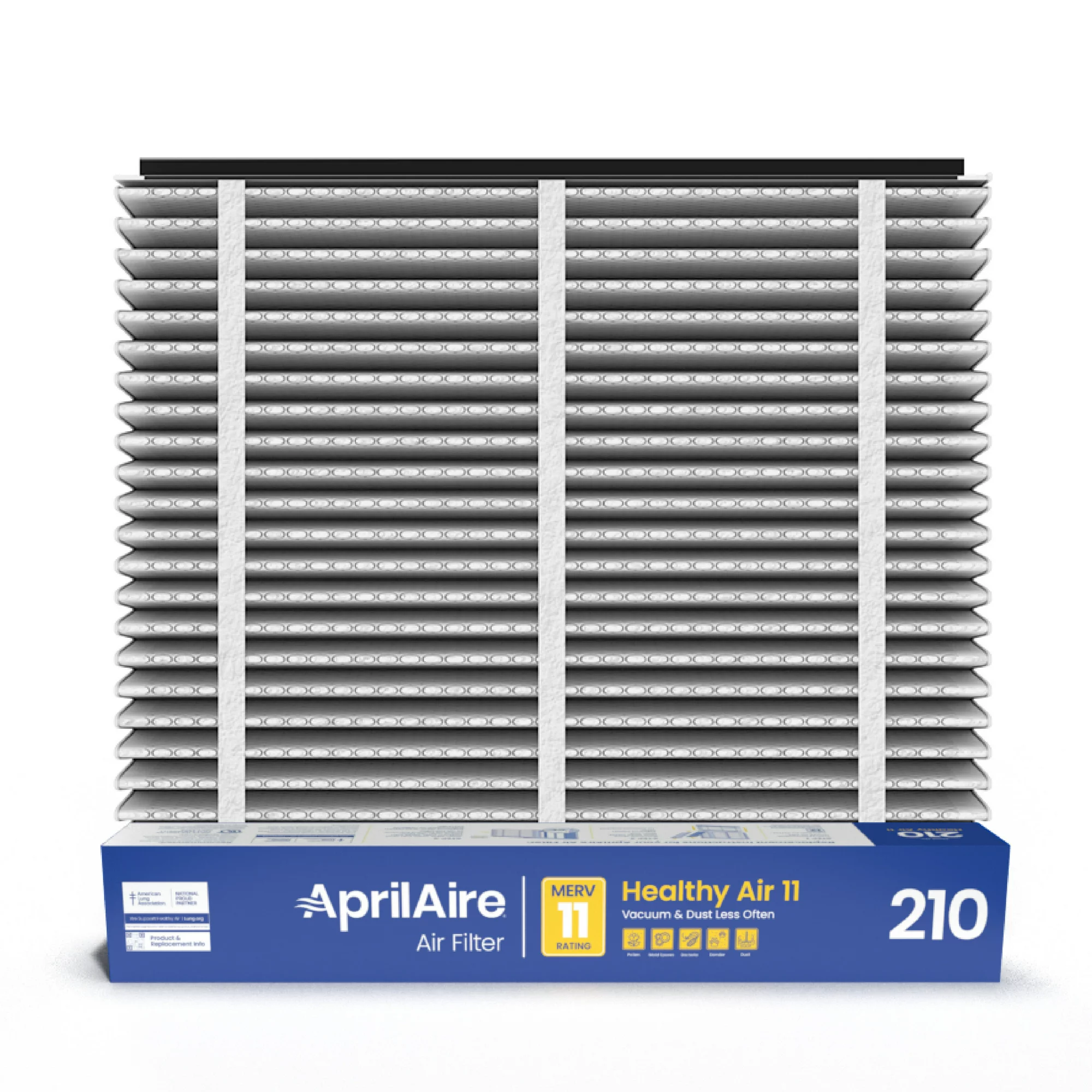 AprilAire 210 Replacement Filter for AprilAire Whole-House Air Purifiers - MERV 11 Clean Air Furnace Filter (Pack of 1)