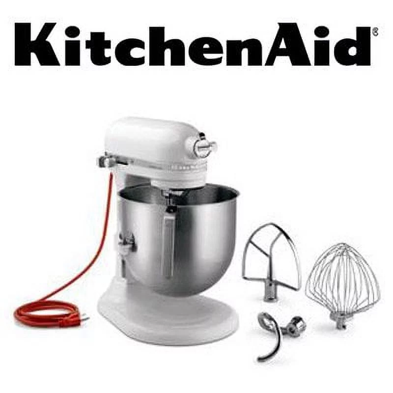 ALFA International KSM8990WH KitchenAid Commercial Mixer, 1.3 HP, 8 Quart