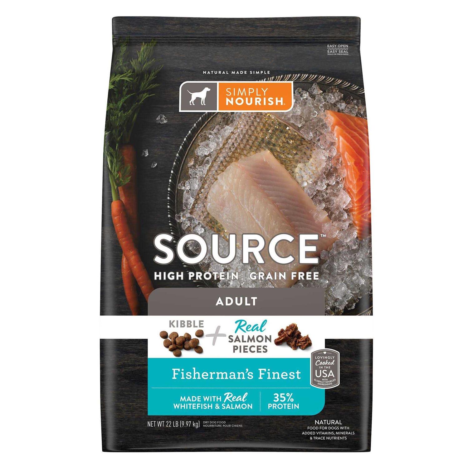 Simply Nourish Source Kibble + Adult Dry Dog Food - Pet Supplies online store