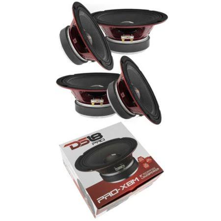 4X DS18 2200W 8 inch Midrange Full Range Speaker Loudspeaker 8 Ohm PRO-X8M