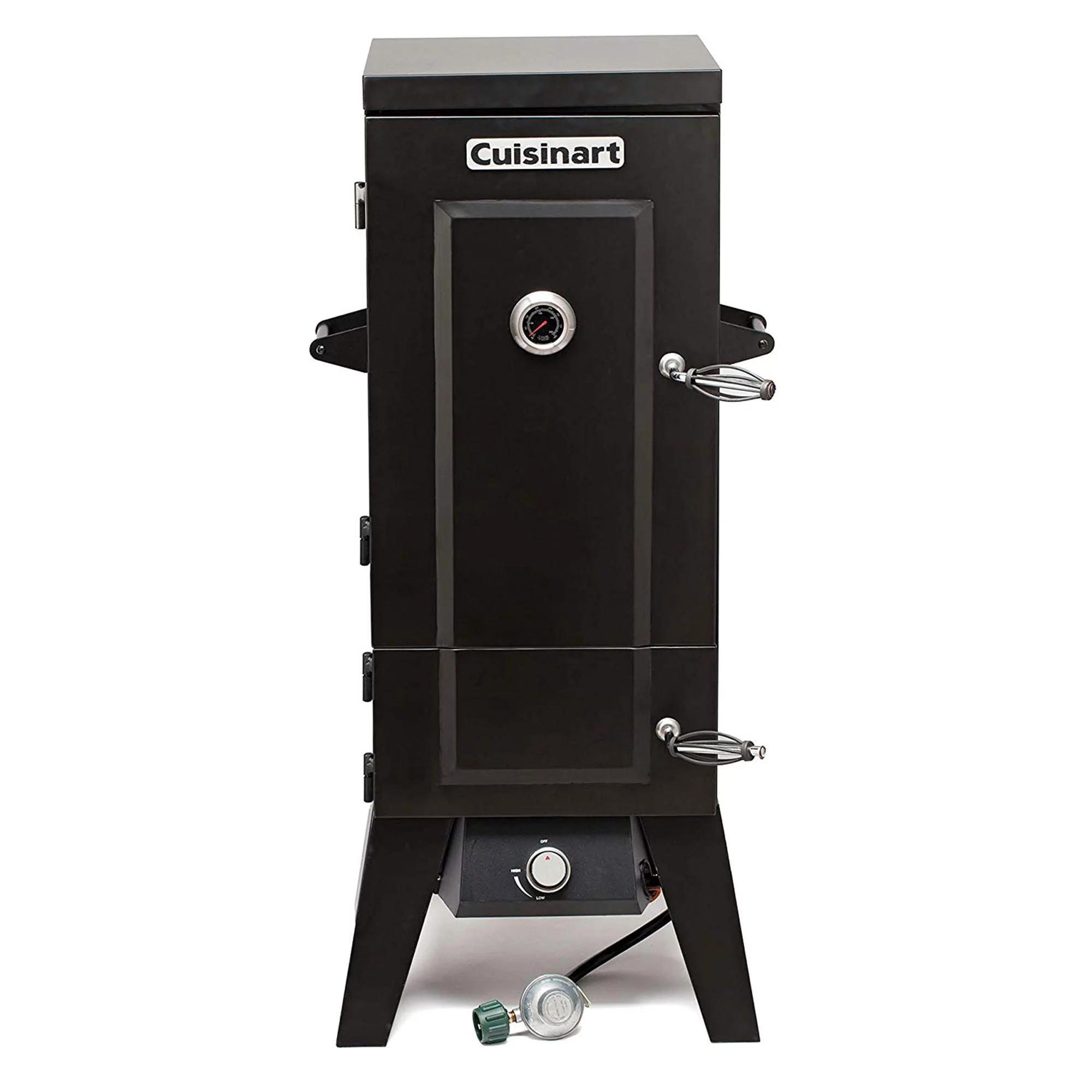 Cuisinart COS244 Vertical 36 Inch, 784 Sq Inch, 4 Racks Propane Smoker, Black - Radiant Selections