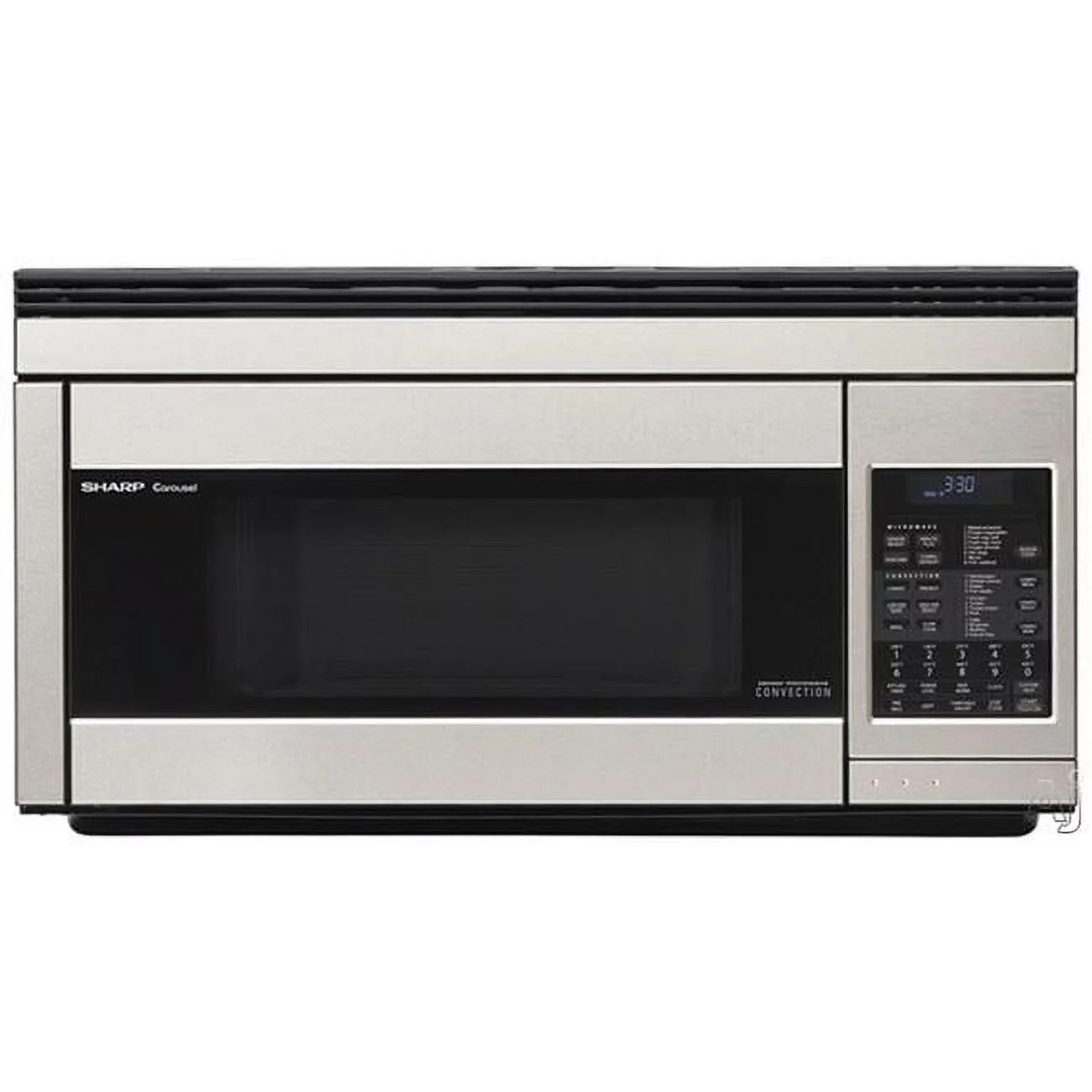 Sharp  1.1 CF  850 Watt OTR Convection Microwave - Stainless