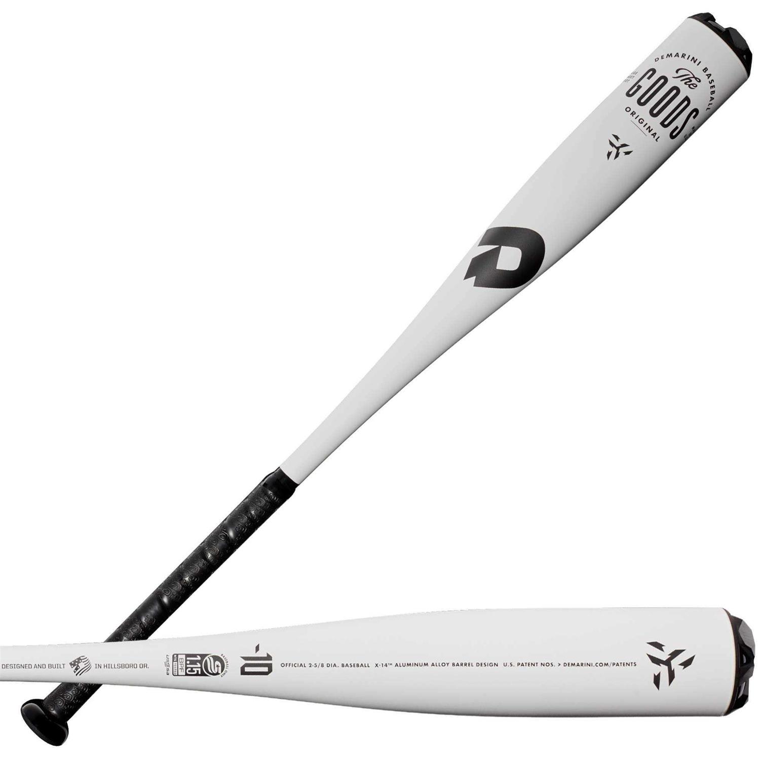 DeMarini 2021 The Goods One Piece -10 USSSA Baseball Bat - Sports Supplies Online Store