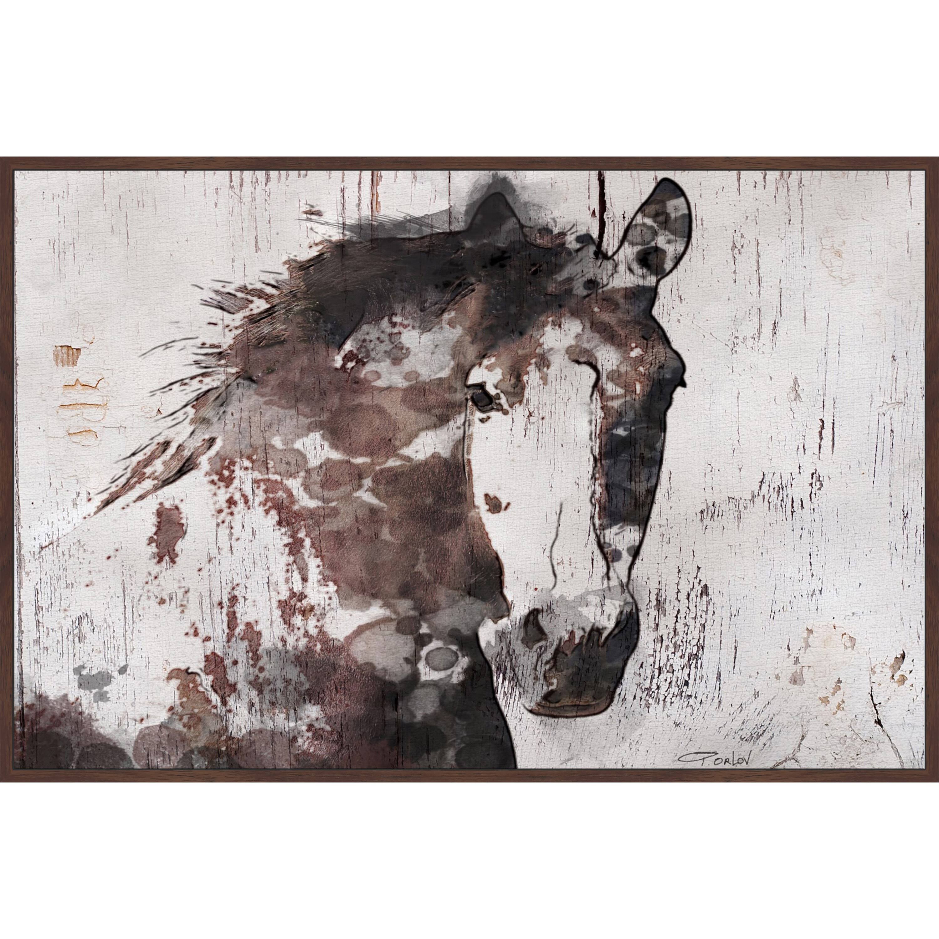 Union Rustic 'Gorgeous Horse' Print on Canvas