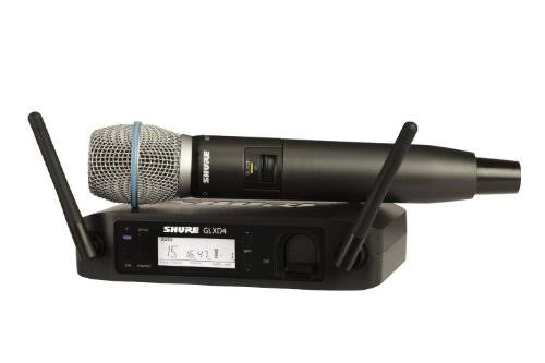 Shure GLXD24/BETA87A | Digital Vocal Handheld Wireless System Beta 87A Microphone Z2 Band 2.4 GHz