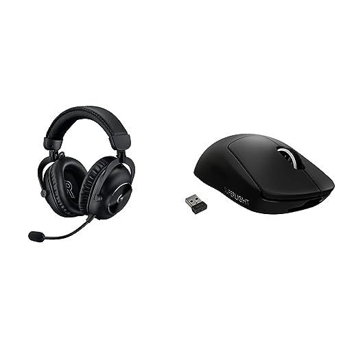 Logitech G PRO X 2 Lightspeed Wireless Gaming Headset: Wireless Gaming Headphones with Mic, 50mm Graphene Drivers, 2.02.0—7.1 Surround