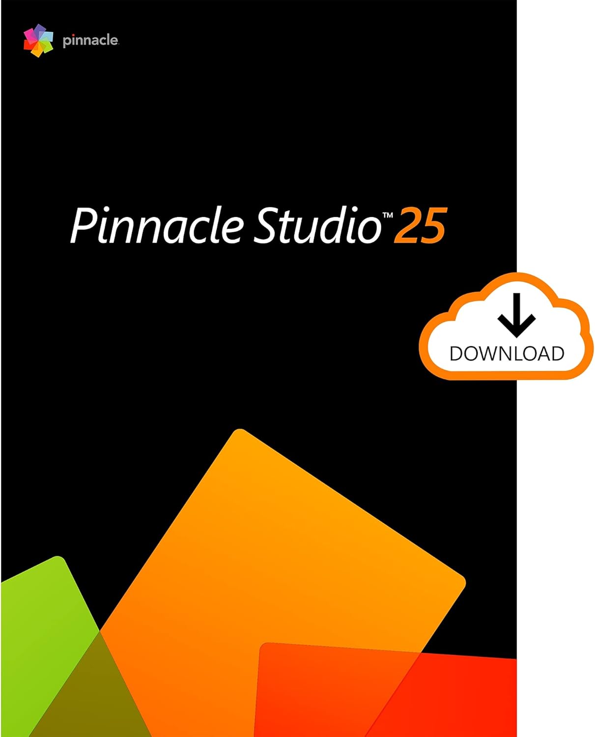 Pinnacle Studio 25 | Video Editing & Screen Recording Software [PC Download] Pack of 2