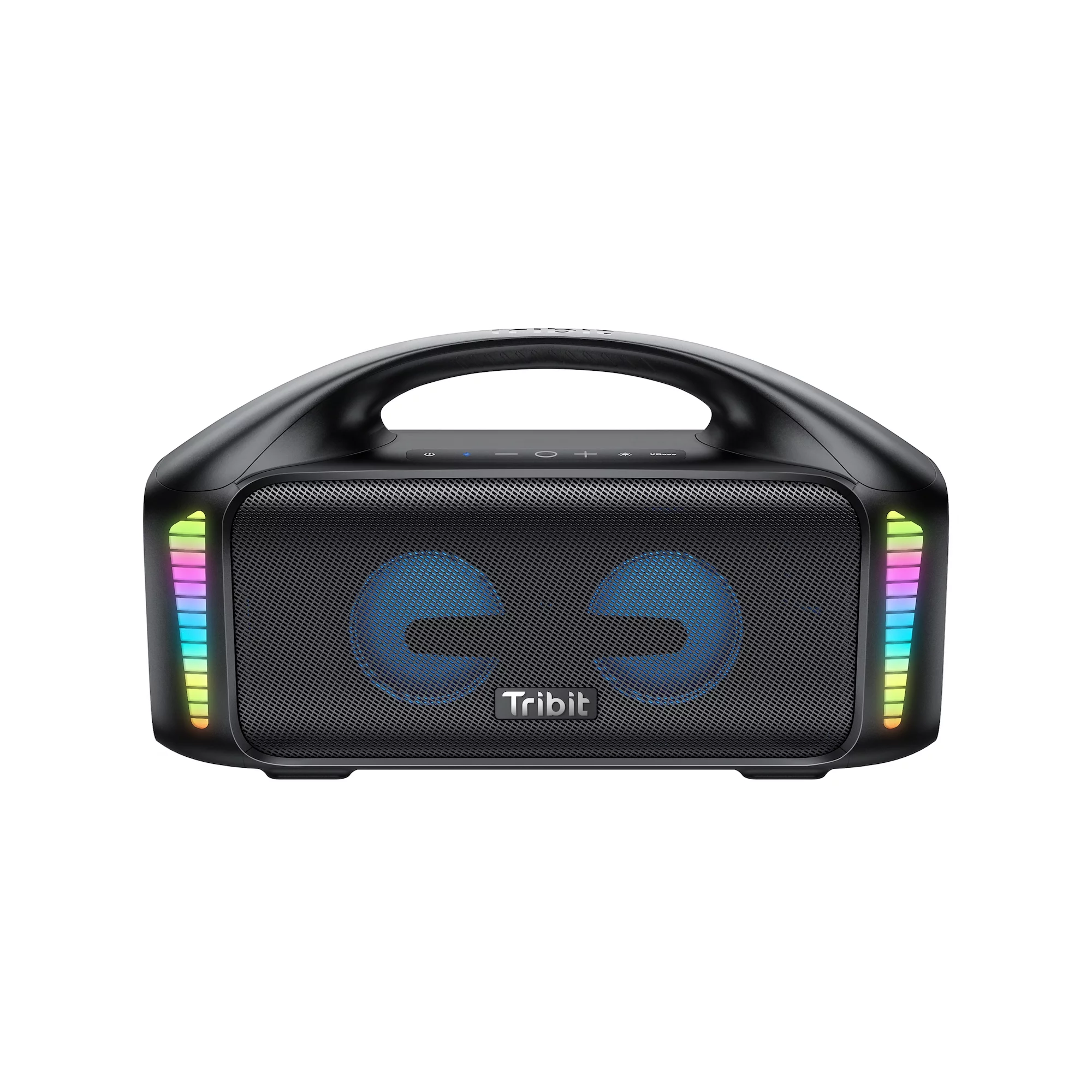 Tribit StormBox Blast Portable Speaker,90W Stereo Sound Loud Speaker with XBass,IPX7 Waterproof Bluetooth Speaker LED Light, PowerBank, Bluetooth 5.3
