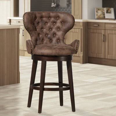 Mendiola Bar u0026 Counter Stool Canora Grey Seat Height: Bar Stool (30.5” Seat Height)