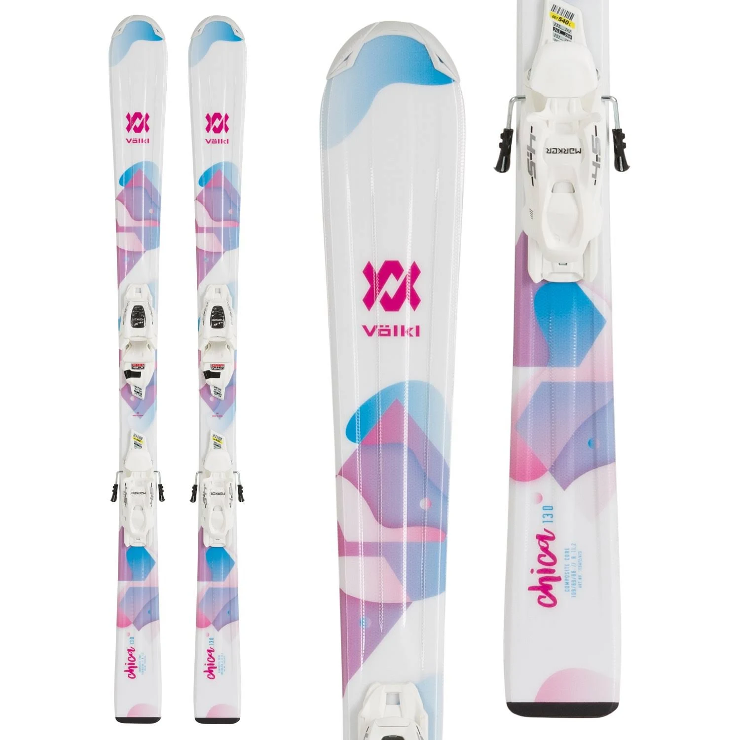 Volkl Chica + 4.5 VMotion Jr 19/20