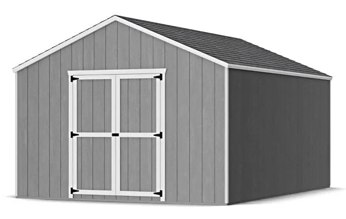Little Cottage Co. Pre-Cut 12x16 Value Gable Shed Kit