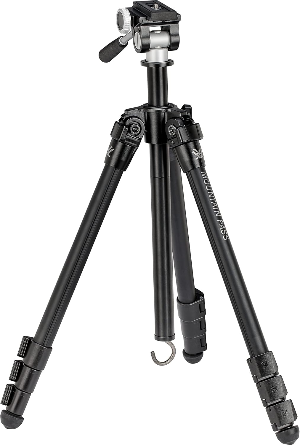 Vortex Optics Mountain Pass Tripod Kit | Aluminum Tripod & Pan Head