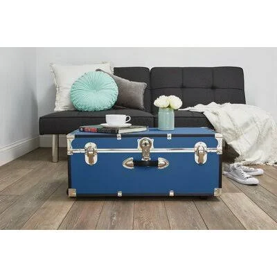 Rover Camp Trunk or Footlocker Andover Mills Baby u0026 Kids Color: Misty Blue