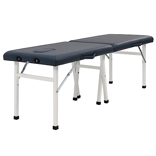 Master Massage 24" Harmon Economic Portable Massage Table, Royal Blue