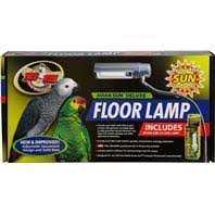 Zoo Med Avian Sun Deluxe Floor Lamp with 5.0 UVB Lamp - Pet Supplies online store