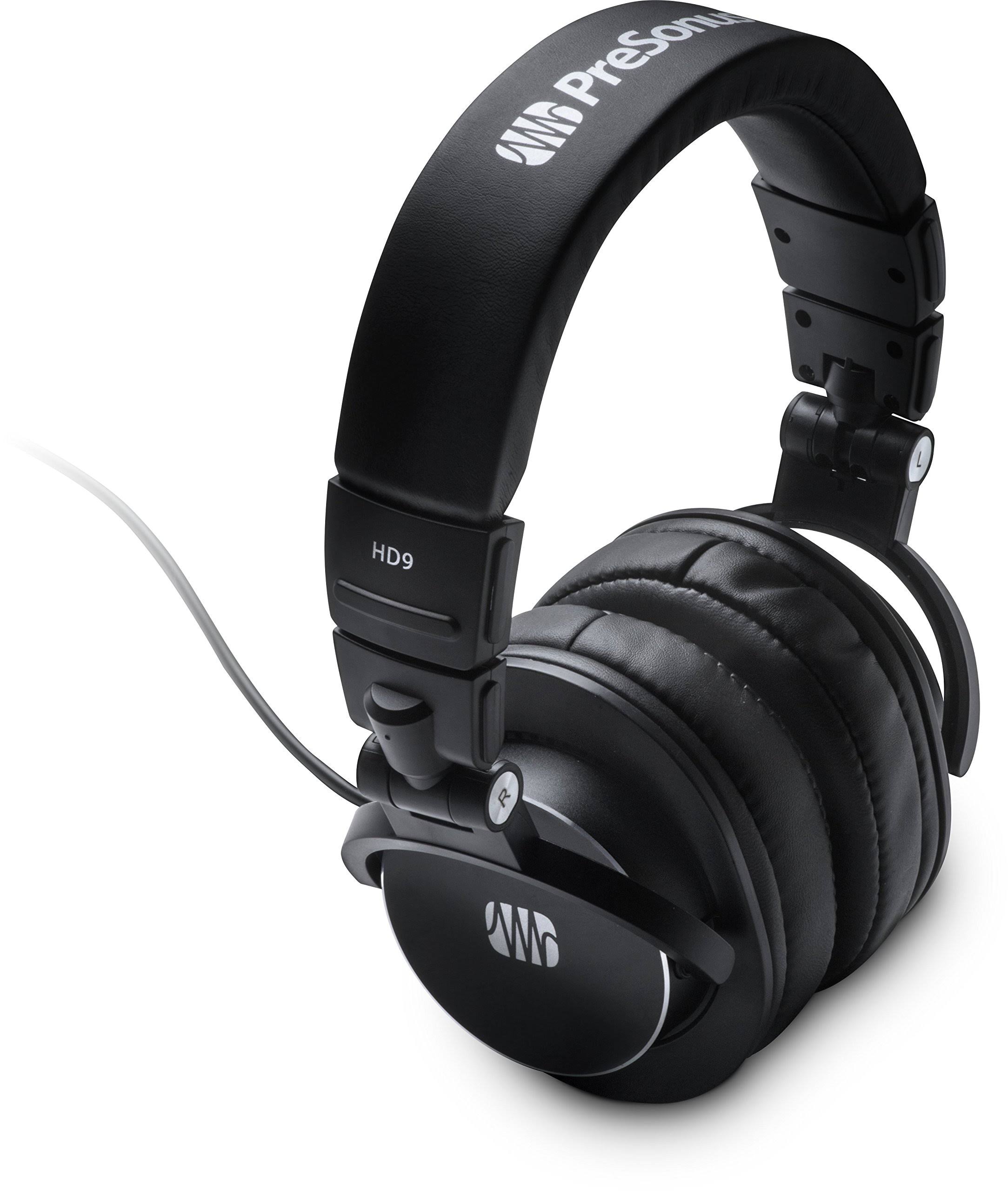 PreSonus - HD9 Noise Cancelling Over-the-Ear Headphones - Black