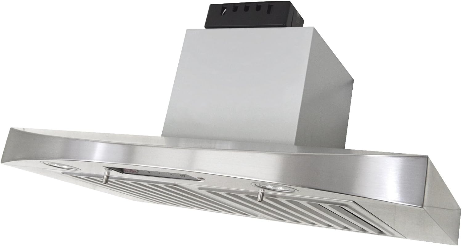 KOBE Range Hoods RA3836SQB-5 Under Cabinet Range Hood, 36-Inch, Stainless steel