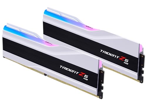 G.SKILL Trident Z5 RGB Series (Intel XMP 3.0) DDR5 RAM 64GB (2x32GB) 6400MT/s CL32-39-39-102 1.40V Desktop Computer Memory UDIMM