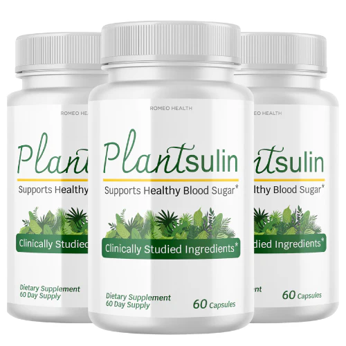 (3 Pack) Plantsulin - Blood Sugar Support Dietary Supplement - Kansas Nuitrition - HNZSDS