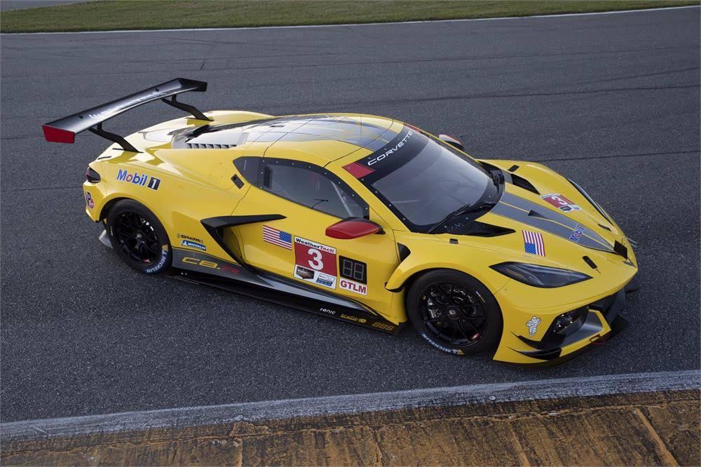 2020 Corvette C8.R Race Car Dealer Exclusive in 1:18 Scale by GT Spirit by GT Spirit