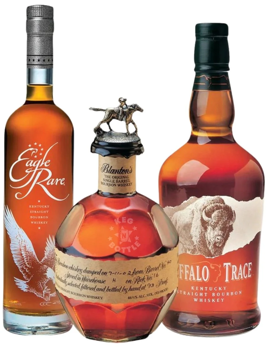 Buffalo Trace, Blanton's, Eagle Rare Bourbon Combo Pack (3 Bottles) - Nestor Liquor