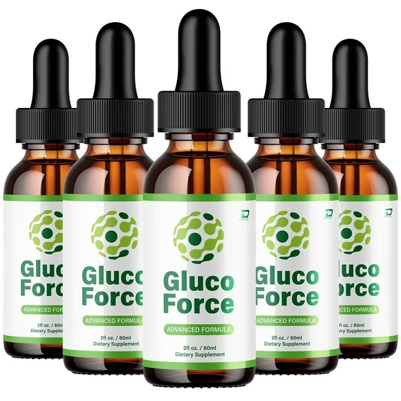 Gluco Force – Gluco Force Extra Strength All Natural Healthy Organic Support, 5 Pack, 5 Month Supply - Kansas Nuitrition - HNZSDS