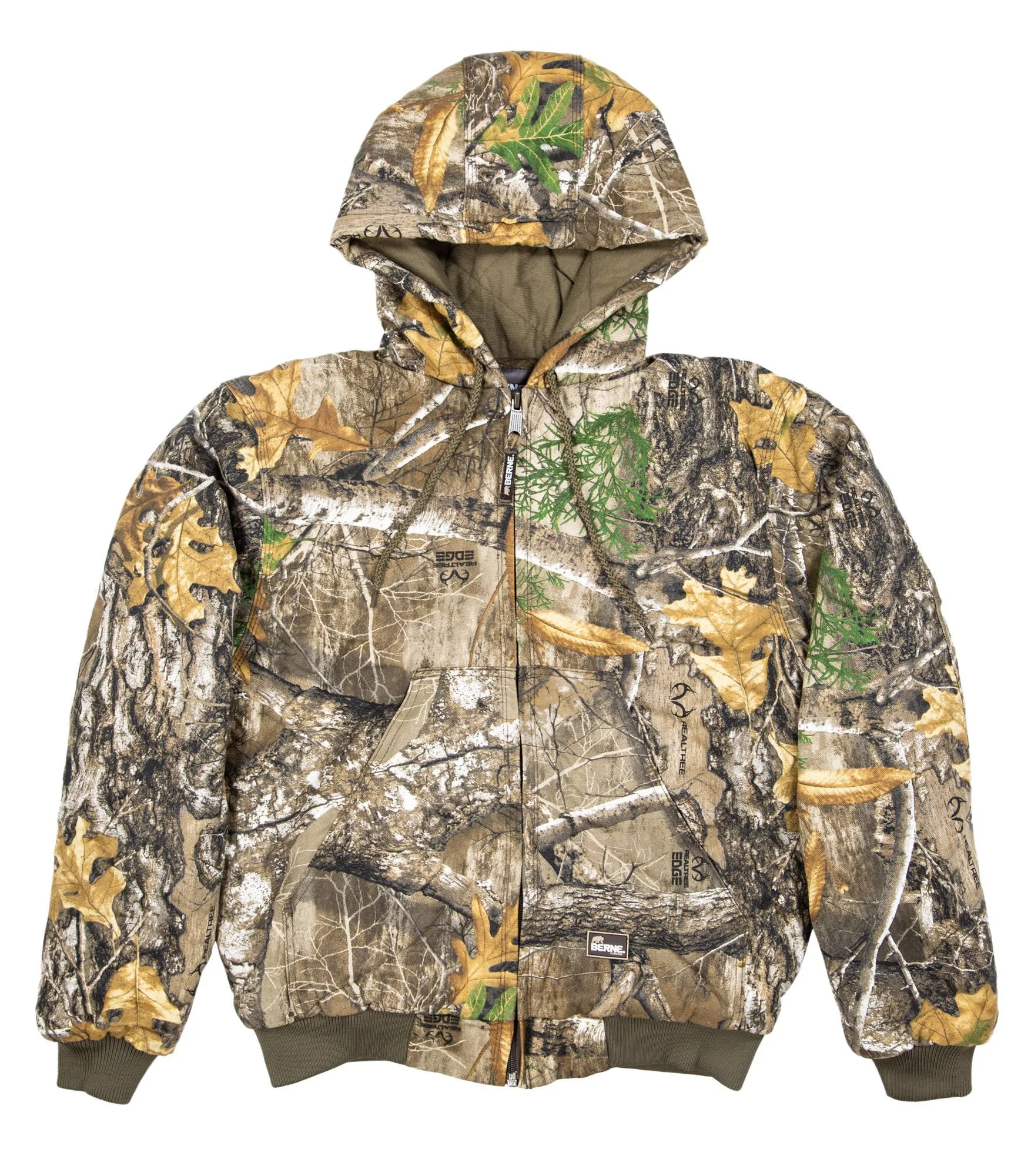 Berne Gj51 Men&s Camo Deerslayer Jacket - Realtree Edge - M