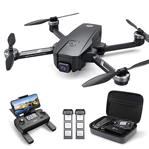Holy Stone HS720E Drones with Camera for Adults 4K,Integrated Remote ID, 2 Batteries 46 Min Flight Time, 5GHz FPV Transmission, 130° FOV EIS Camera