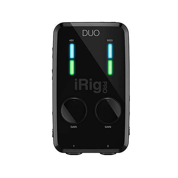IK Multimedia iRig Pro Duo 2-Channel Audio and Midi Interface - Megean