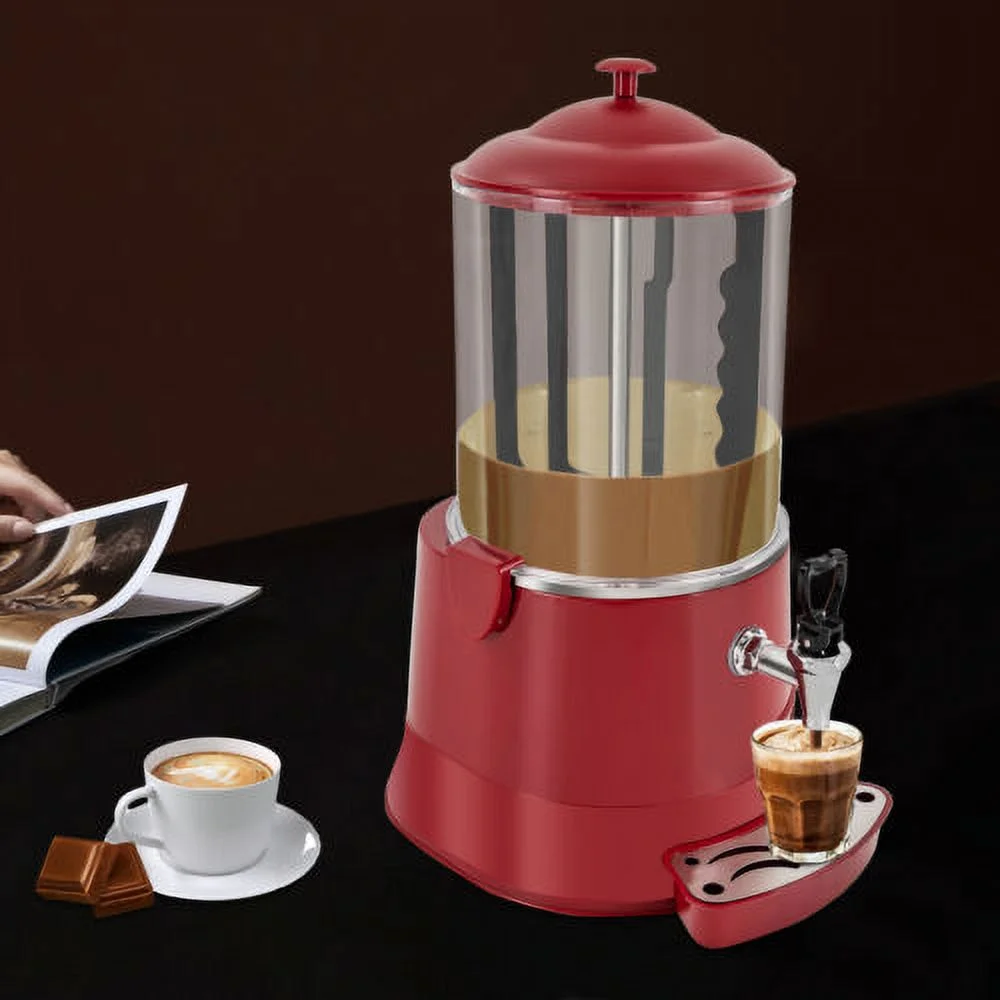 Commercial Hot Chocolate Dispenser Beverage Warmer Machine for Juice Milk 10L