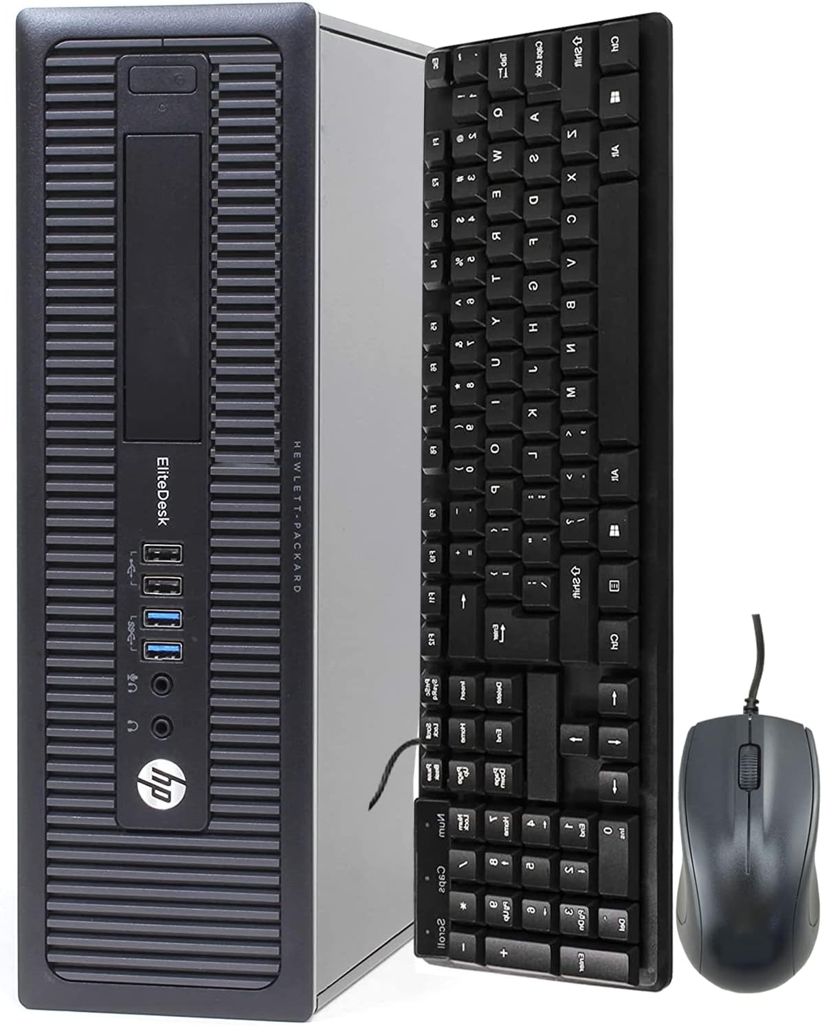 HP 800 G1 Small Form Computer Desktop PC, Intel Core i5 3.20GHz Processor, | 16GB Ram, 128GB SSD + 500GB HDD | HDMI, AMD Radeon RX-550 4GB Graphics