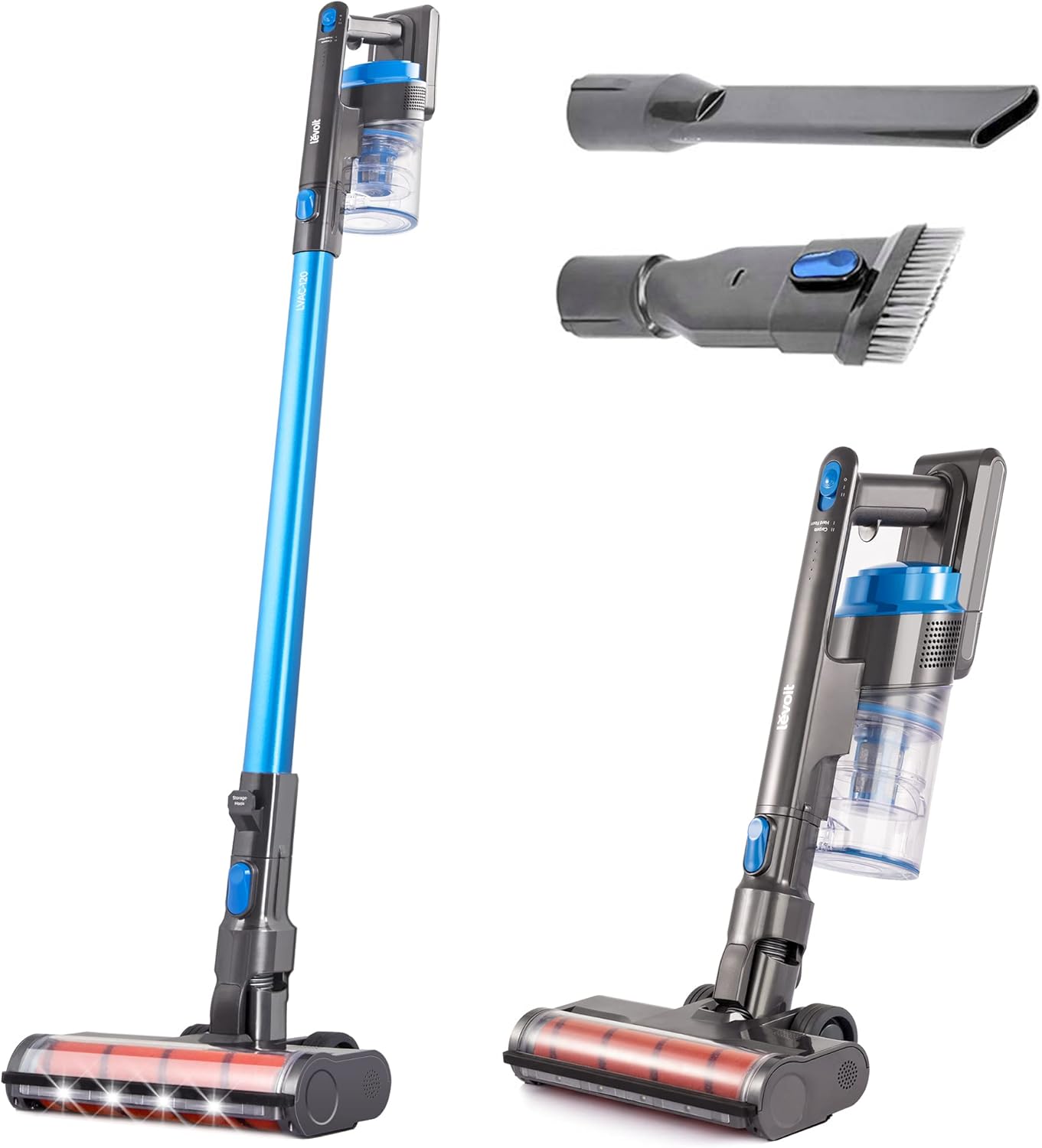 LEVOIT Cordless Vacuum Cleaner, Smart Stick Wireless Vac with 23 kPa Powerful Suction for Pet Hair, Carpet, Hard Floor, Auto Mode, Lightweight