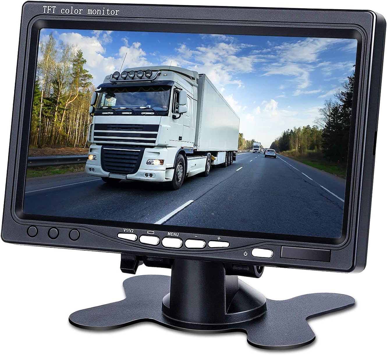 DVKNM Upgrade Dual Backup Camera Monitor Kit,7-inch LCD-HD
