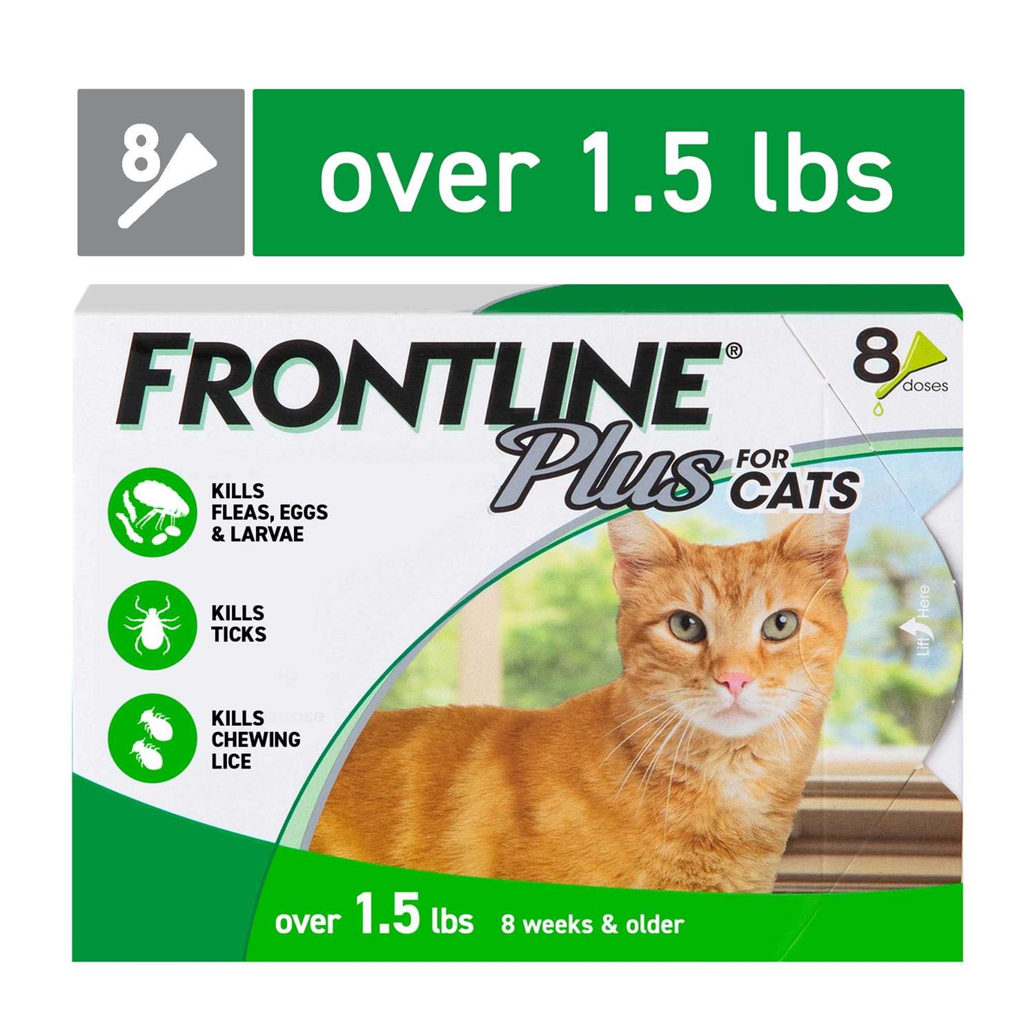 Frontline Plus Flea &amp; Tick for Cats - Pet Supplies online store