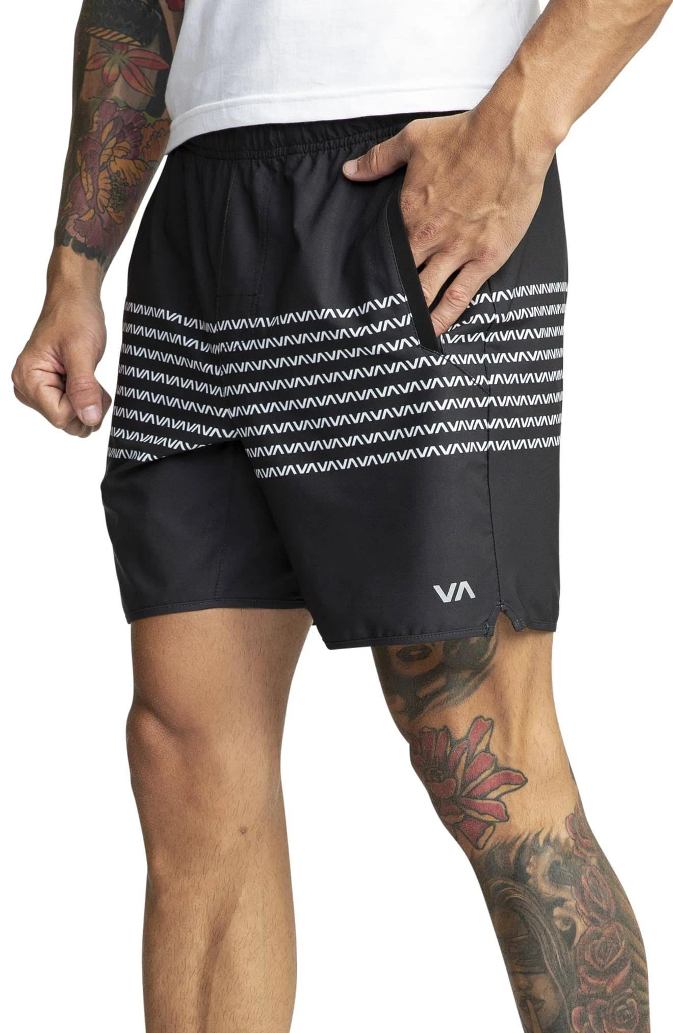 RVCA Yogger Stretch Shorts, 17x22