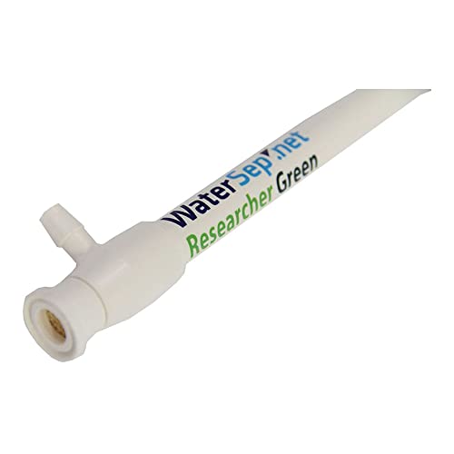 WaterSep Researcher12 Green Line Single Use Hollow Fiber Cartridge, 500K Membrane Cutoff, 2 mm ID, 33.4 mm Diameter, 311.2 mm L