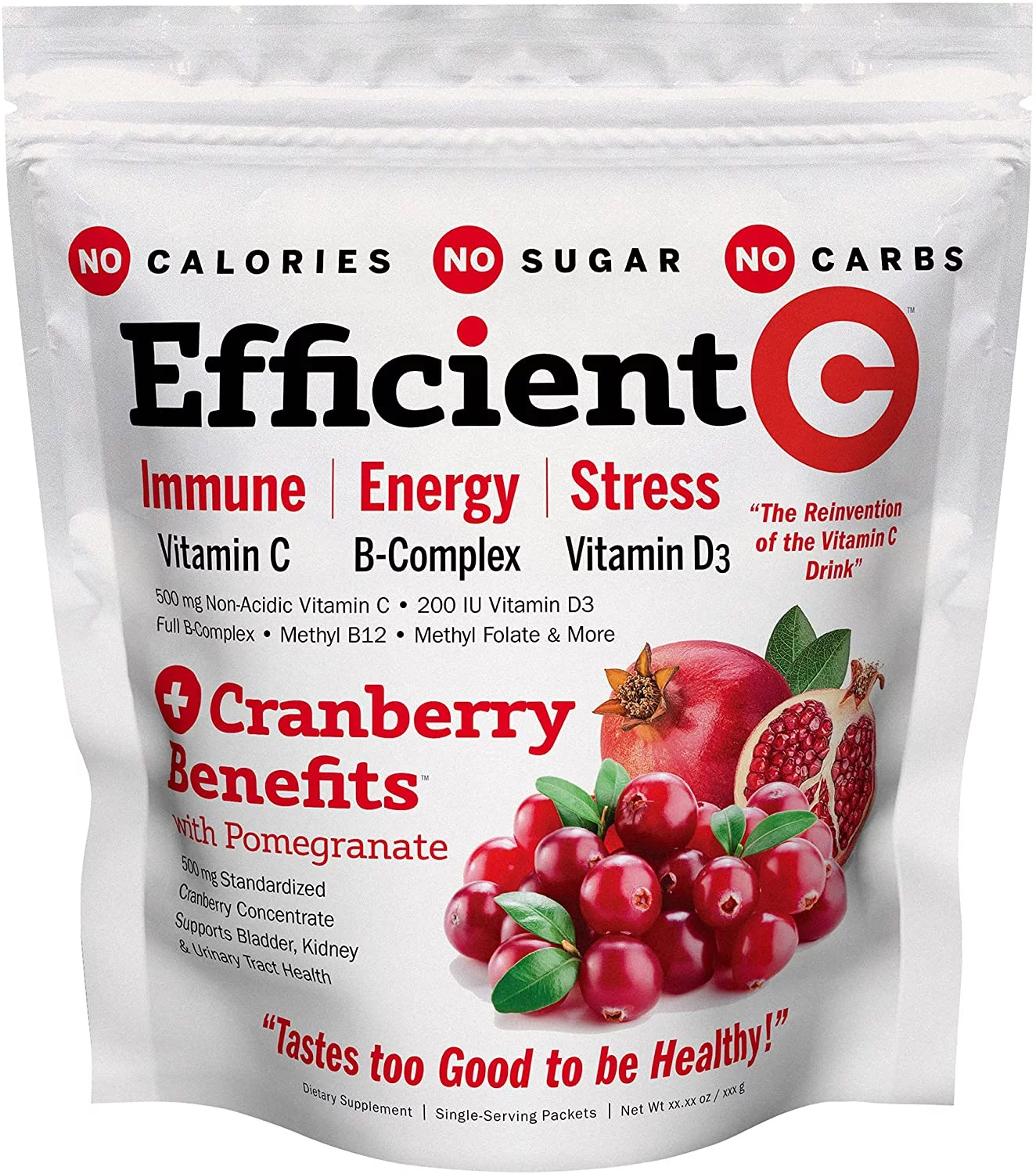 Andrew Lessman Efficient C + Cranberry Benefits  – Immune, Energy