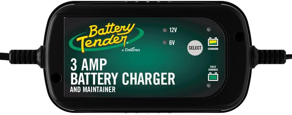 Battery Tender 3 Amp Car Battery Charger Automotive and Maintainer: Switchable 6/12 V, Fully Automotive Battery Charger and Maintainer for Cars, SUVs