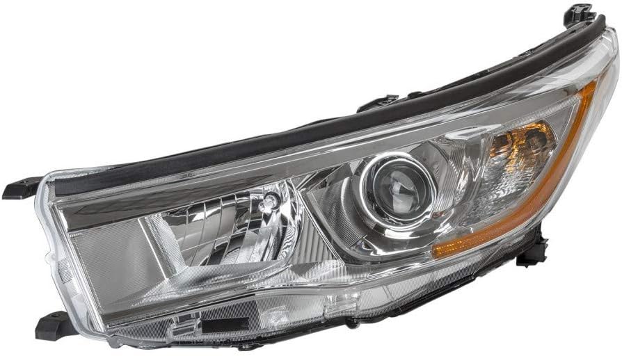 For Toyota Highlander Headlight 2014 2015 2016 Driver Side For TO2502221 | 81150-0E180