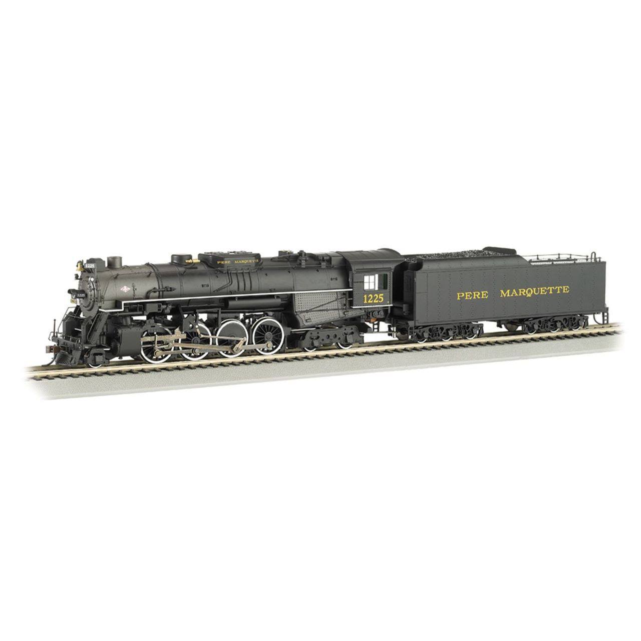 Bachmann 52403 2-8-4 Berkshire, Pere Marquette #1225 - DCC Sound Value, HO - Megean