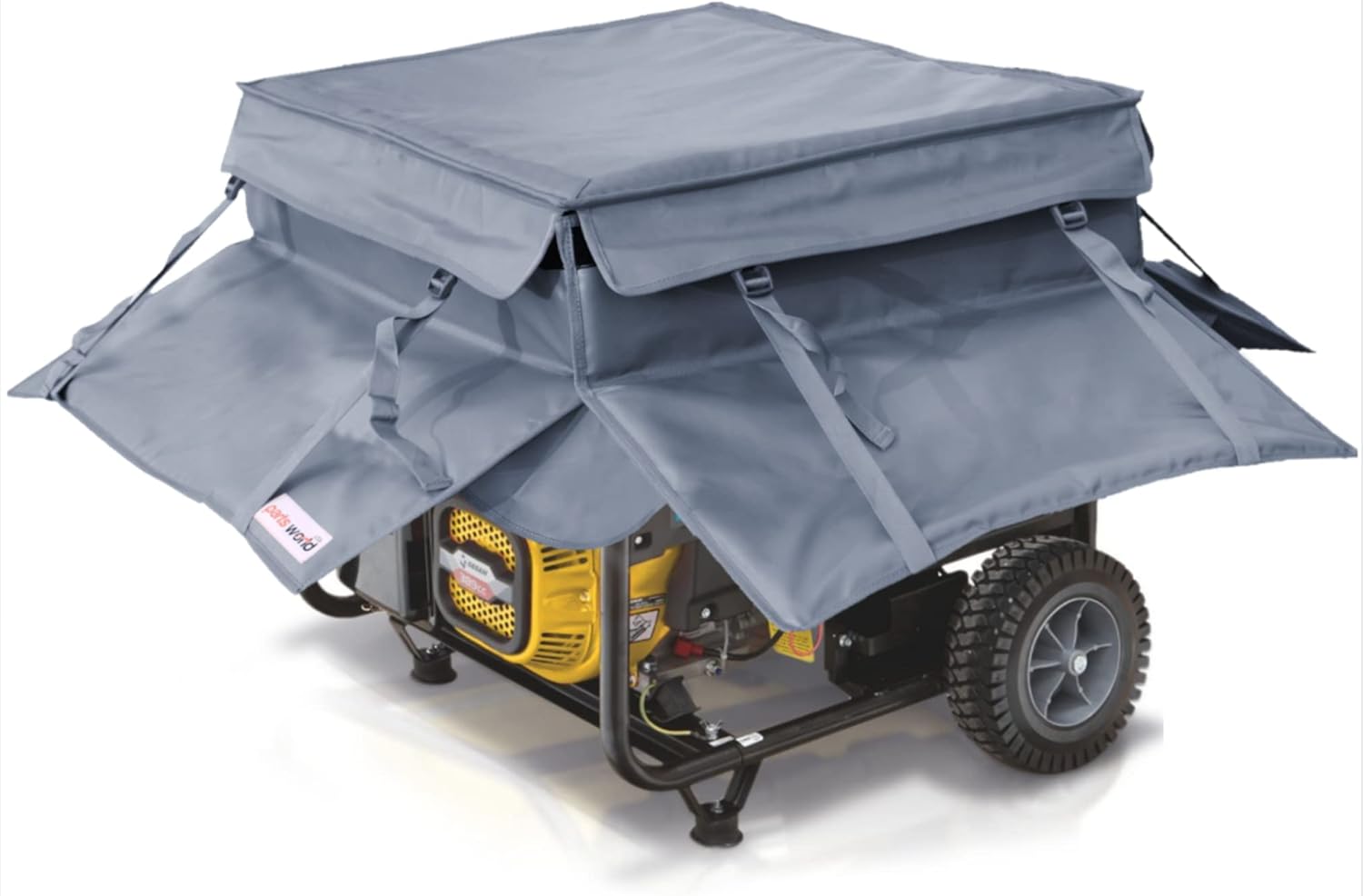 Parts World USA Rain Shelter Enclosure for Portable Generator Tent Running Cover to Run in Rain Storm Snow Sun Heavy Duty Generator Shed for