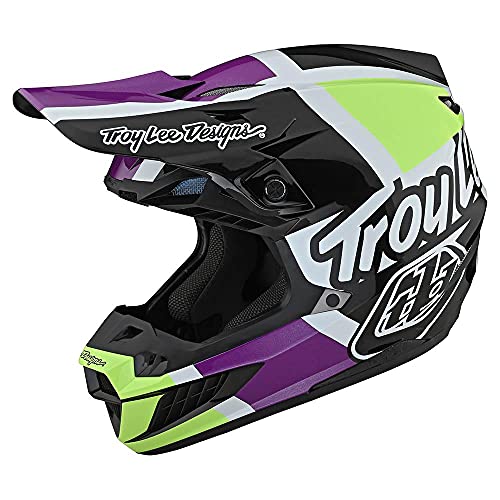 Troy Lee Designs SE5 Quattro Composite Adult Offroad Motocross Dirt Bike ATV Powersports Racing Full Face Helmets MIPS Lightweight Ventilated Men