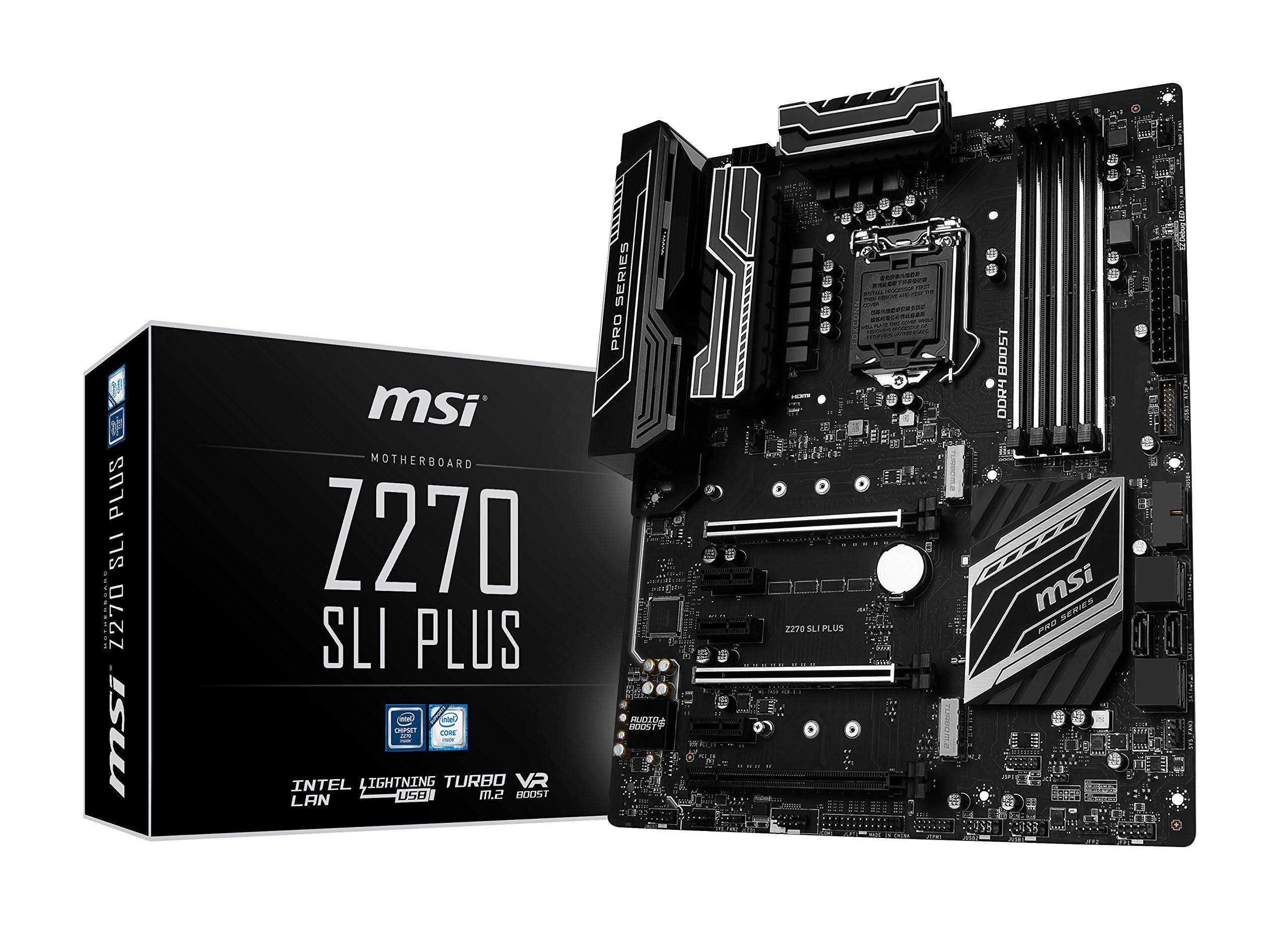MSI Z270 SLI Plus Motherboard