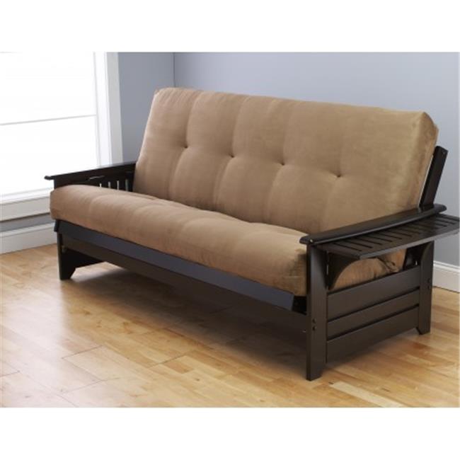 Kodiak Lodge Frame Oregon Trail Java Full Mattress- Dark Brown - Dark Brown
